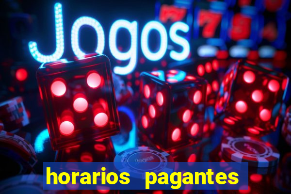 horarios pagantes do coelho